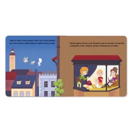 Peter Pan Cuento Con Mecanismos