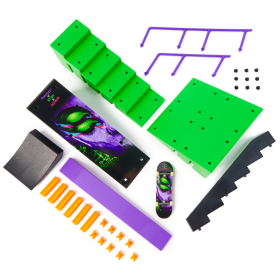 Tech Deck Nyjah X Connect Park Creator Rail Shredder 2