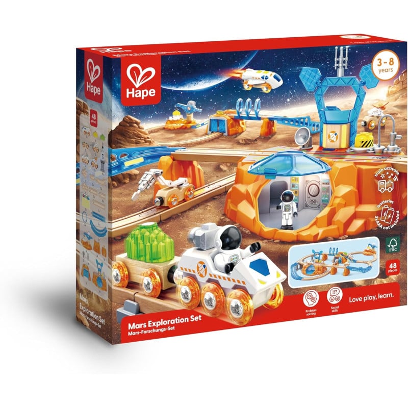 Set Ferroviario Exploraciones En Marte