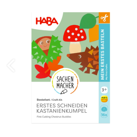 Haba Set Creativo Aprender A Cortar Amigos De Las Castañas