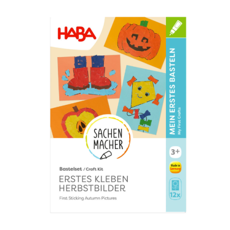 Haba Set Creativo Aprende A Pegar Imágenes Otoñales