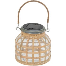 Farol Solar Cristal Y Ratan