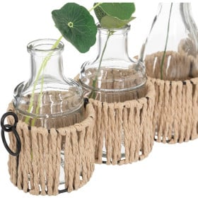 Set 5 Soliflores De Cristal 2