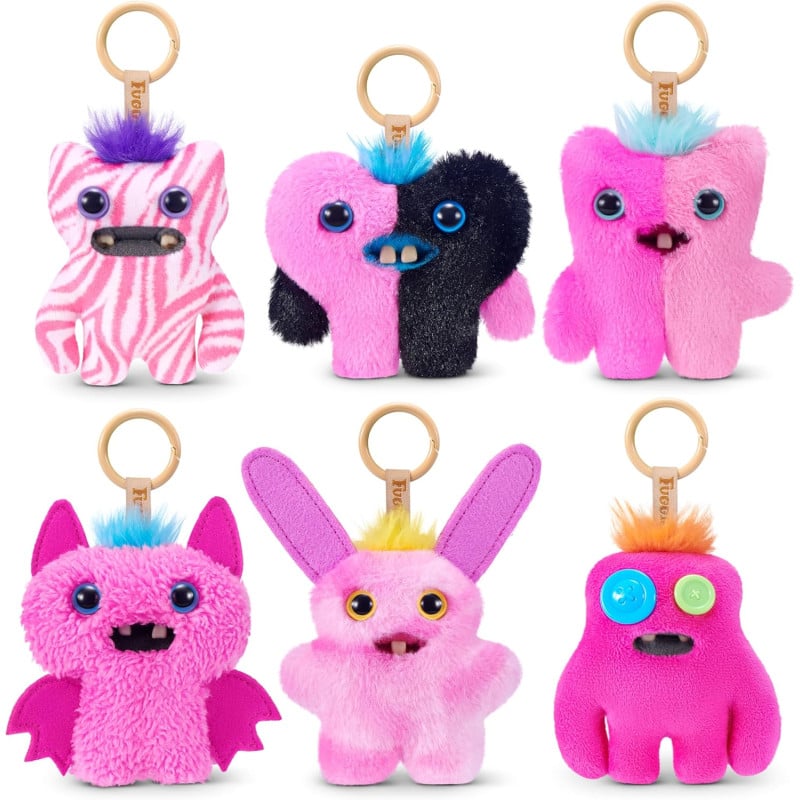 Fuggler Fuggler Baby Pinkles Serie 1B Llavero Peluche