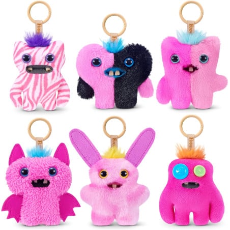 Fuggler Fuggler Baby Pinkles Serie 1B Llavero Peluche