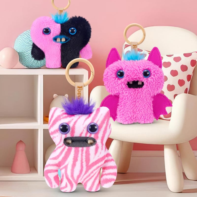 Fuggler Fuggler Baby Pinkles Serie 1B Llavero Peluche