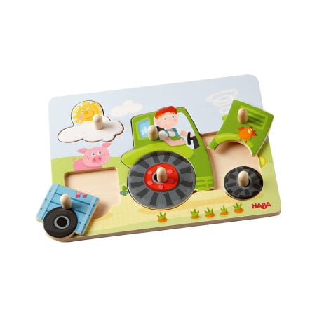 Haba Puzzle De Agarrar La Granja De Pedro