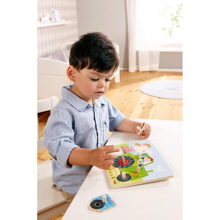 Haba Puzzle De Agarrar La Granja De Pedro