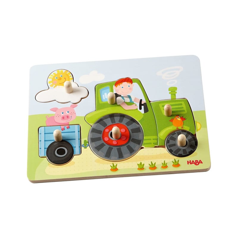 Haba Puzzle De Agarrar La Granja De Pedro