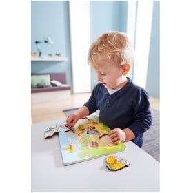 Haba Puzzle De Agarrar La Granja 2