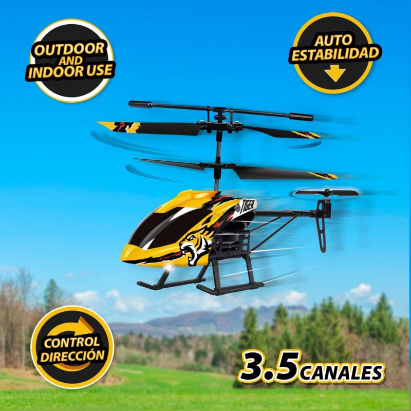 Helicoptero Tiger 3.5 Canales