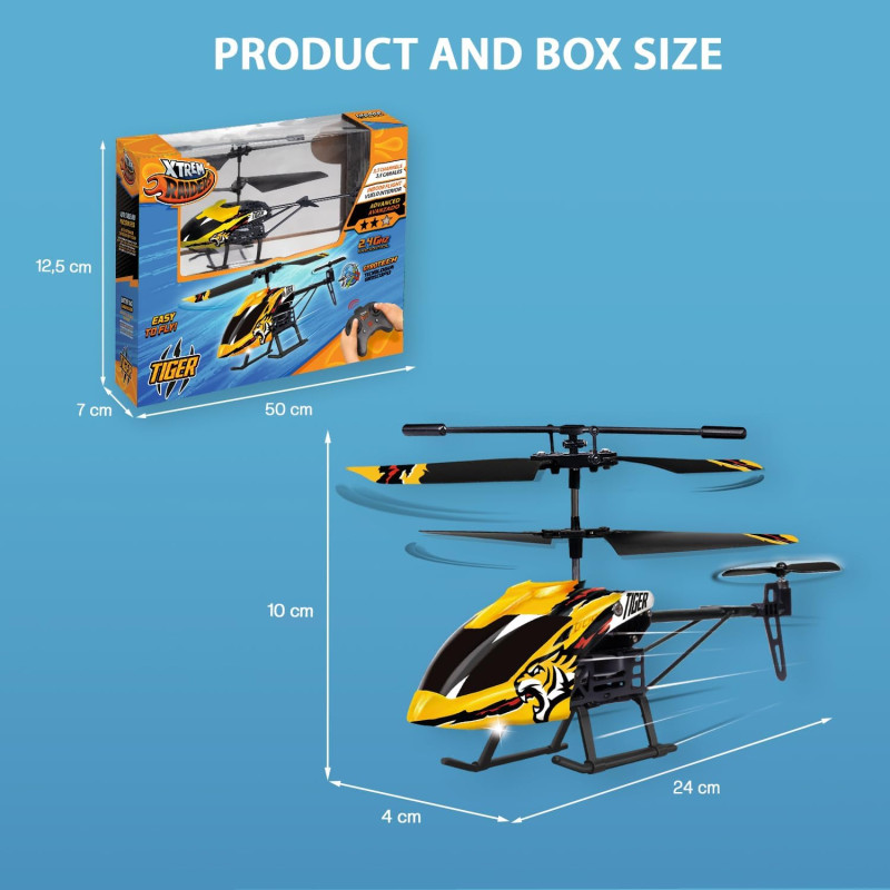 Helicoptero Tiger 3.5 Canales