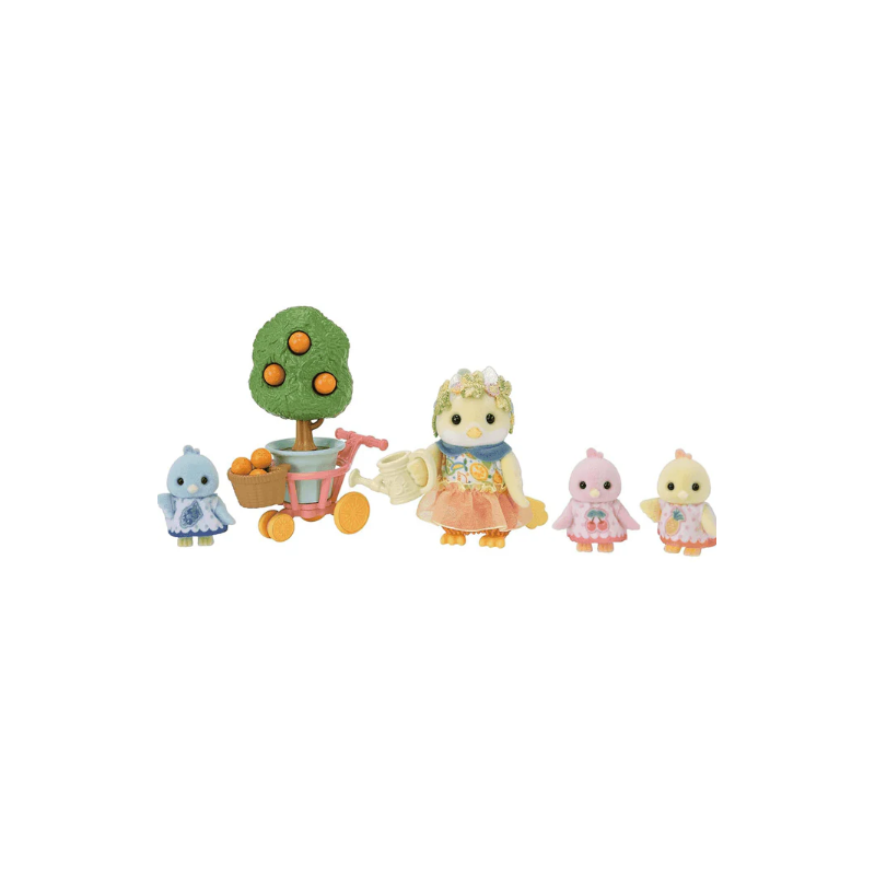 Familia de Aves Cítricas Sylvanian Families