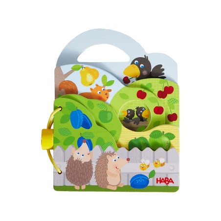 Haba Libro De Madera Para Bebés: El Frutal