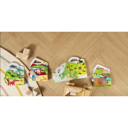 Haba Libro De Madera Para Bebés: El Frutal