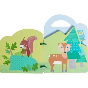 Haba Libro De Madera Para Bebés: Animales 2