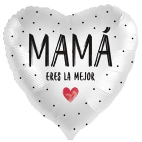 Globo Mama Eres La Mejor 43Cm Corazón