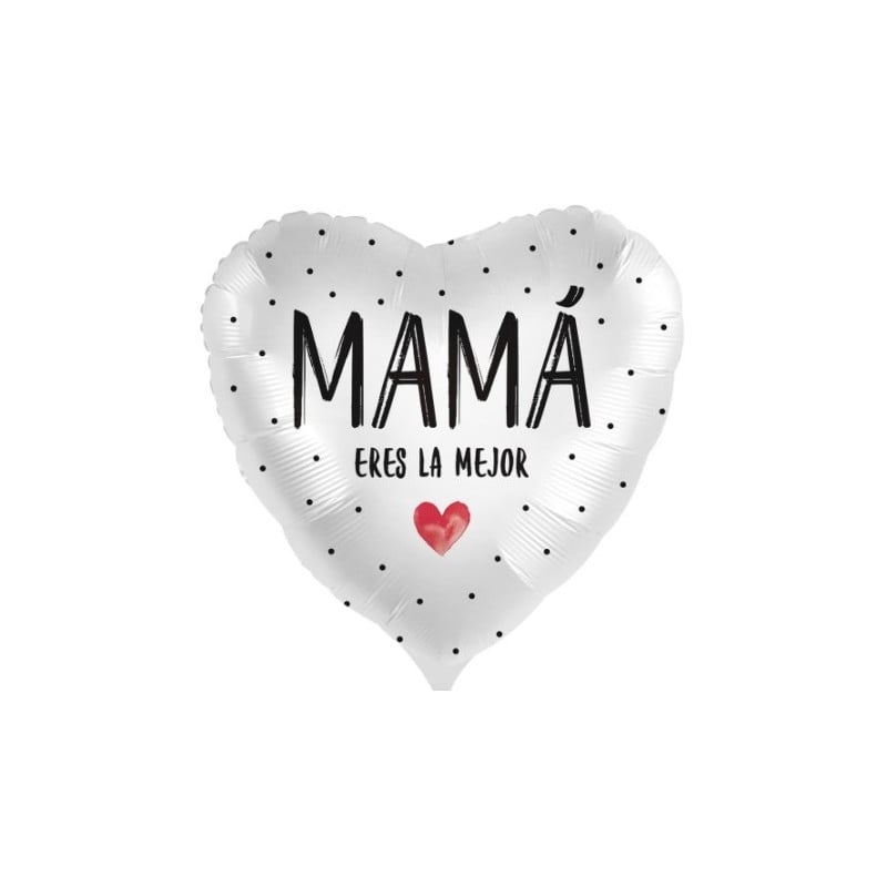 Globo Mama Eres La Mejor 43Cm Corazón