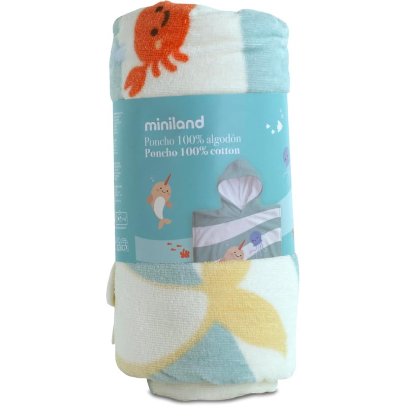 Poncho Algodon Toalla