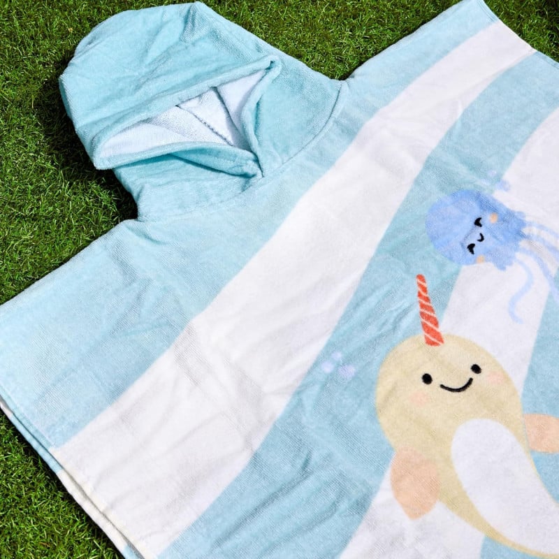 Poncho Algodon Toalla