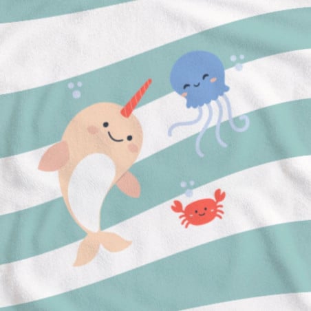 Poncho Algodon Toalla