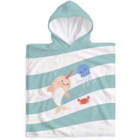 Poncho Algodon Toalla