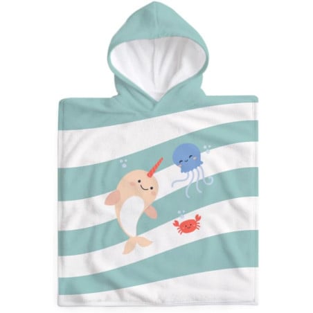 Poncho Algodon Toalla