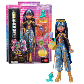 Monster High Cleo De Nile Y 7 Accesorios De Mattel