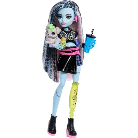 Monster High Frankie Stein Y 7 Accesorios