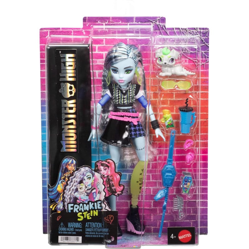 Monster High Frankie Stein Y 7 Accesorios