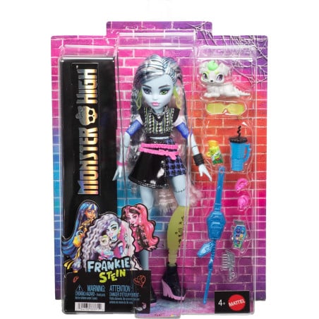 Monster High Frankie Stein Y 7 Accesorios