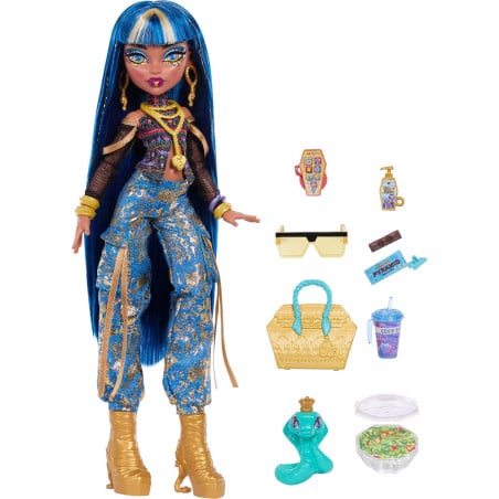 Monster High Cleo De Nile Y 7 Accesorios