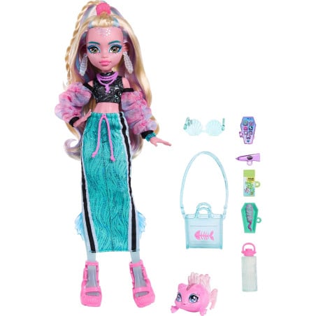 Monster High Lagoona Blue Y 7 Accesorios