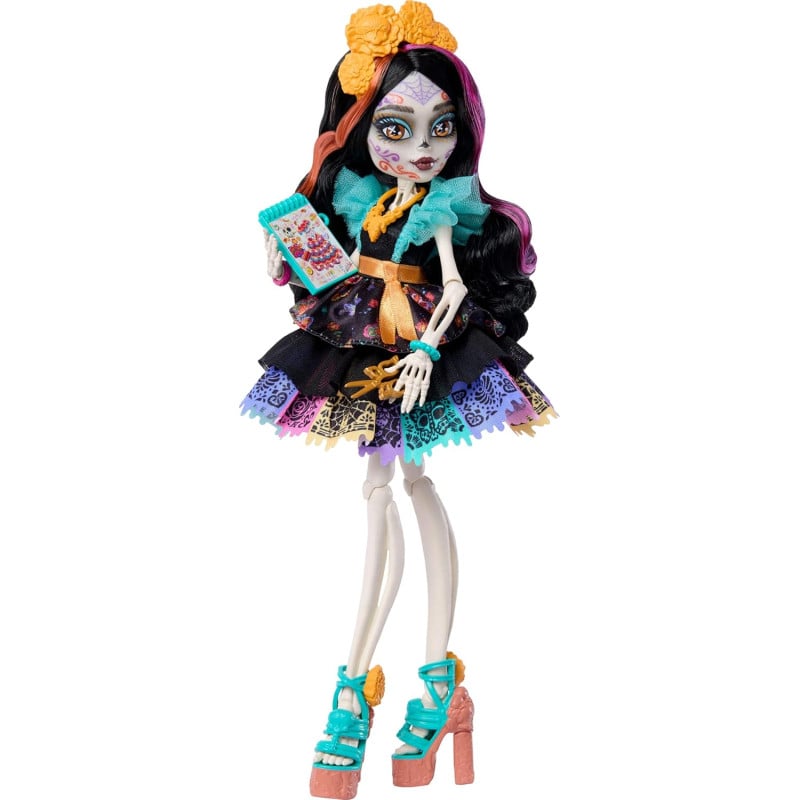 Monster High Skelita Calaveras Y 7 Accesorios