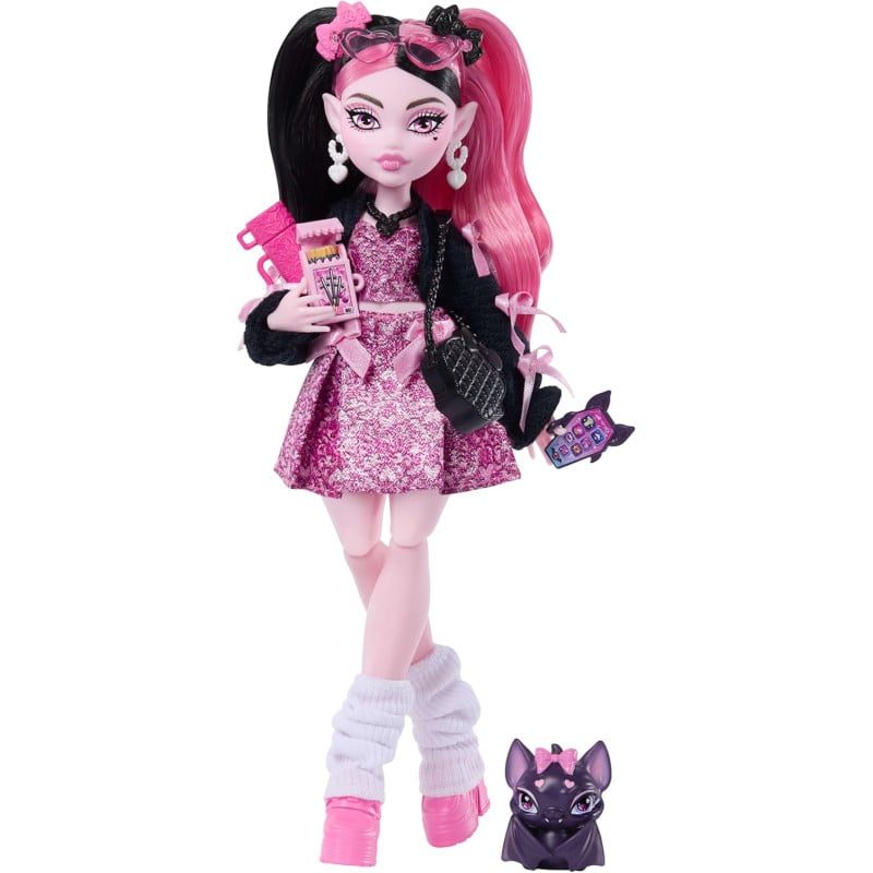 Monster High Draculaura Y 7 Accesorios