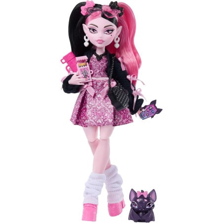 Monster High Draculaura Y 7 Accesorios