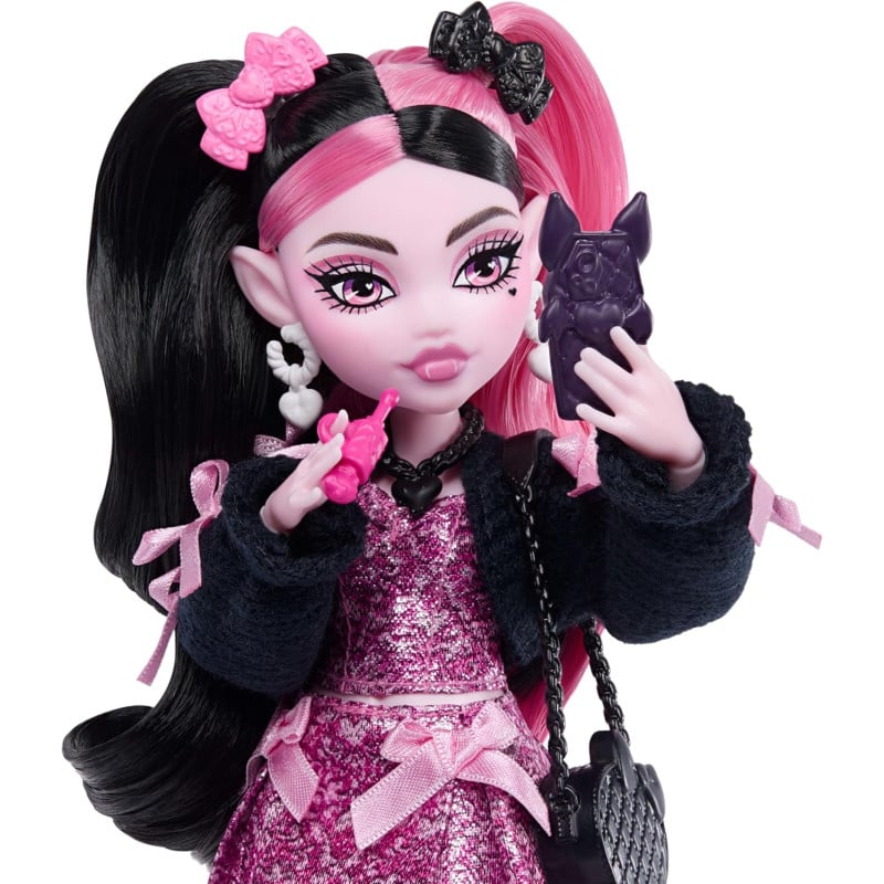 Monster High Draculaura Y 7 Accesorios