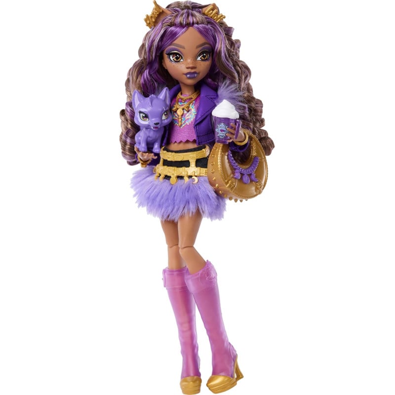 Monster High Clawdeen Wolf Y 7 Accesorios