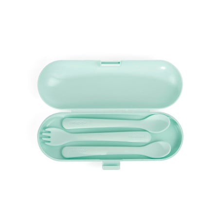 Conjunto Cubiertos Con Estuche Menta