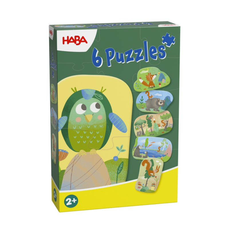 Haba Primeros Puzzles Animales Del Bosque
