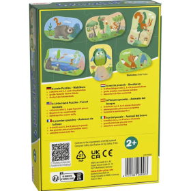 Haba Primeros Puzzles Animales Del Bosque 2