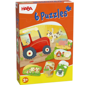 Haba Primeros Puzzles Granja