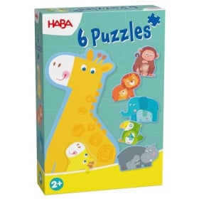 Haba Primeros Puzzles Familia De Animales
