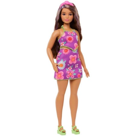 Barbie Fashionista Conjunto De Flores
