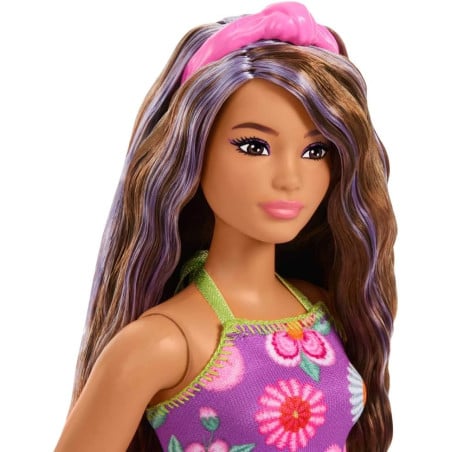 Barbie Fashionista Conjunto De Flores