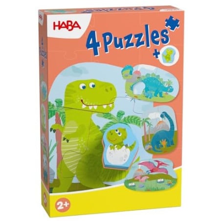 Haba Primeros Puzzles Dinosaurios