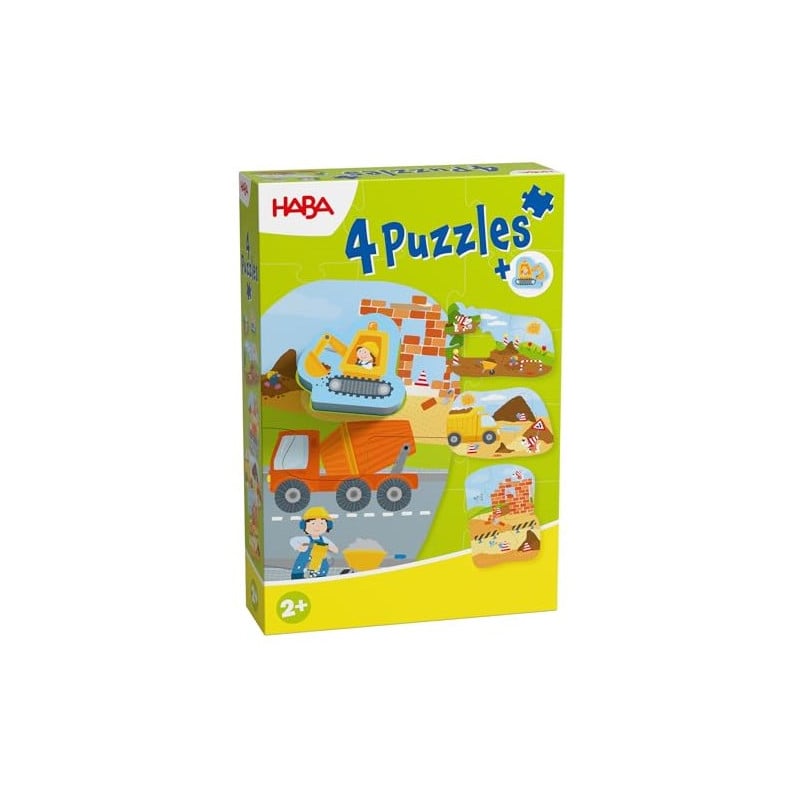 Haba Primeros Puzzles En La Obra