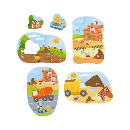 Haba Primeros Puzzles En La Obra