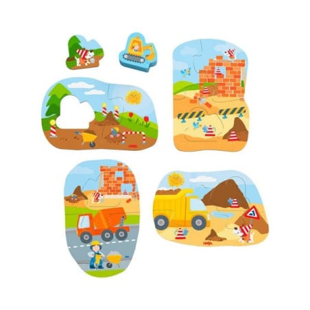 Haba Primeros Puzzles En La Obra