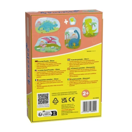 Haba Primeros Puzzles Dinosaurios